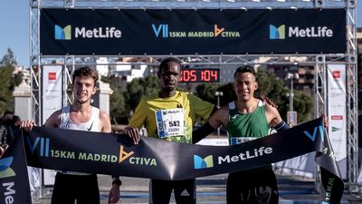John Chebii y Eva García Morales ganan la 15 Km MetLife Madrid Activa