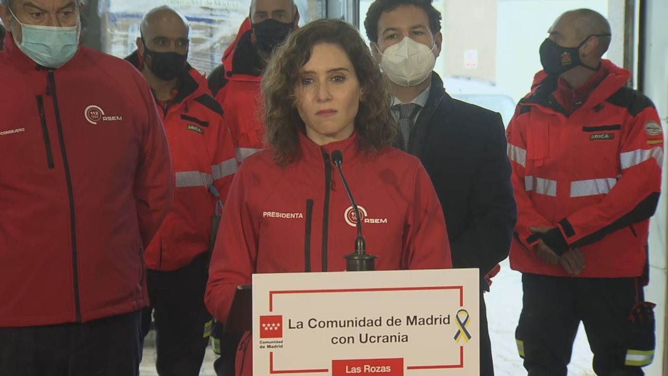 Ayuso reclama un Plan nacional de acogimiento para Ucrania y pide reorientar los gastos europeos de los ministerios