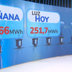 El precio de la luz bajará ligeramente este martes y se estabiliza en torno a los 250 euros/MWh