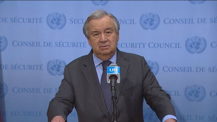 António Guterres / REDACCIÓN / EFE