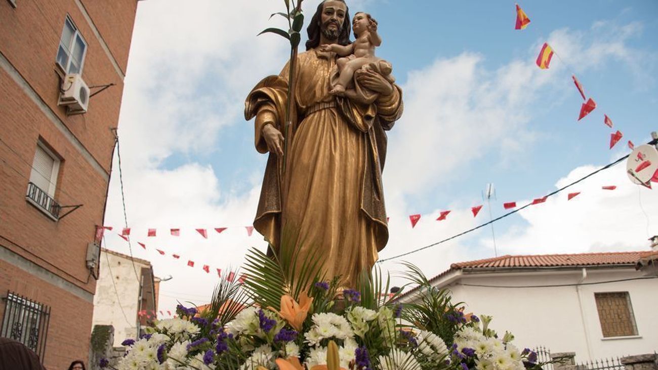 Procesión de San José, en Colmenar Viejo