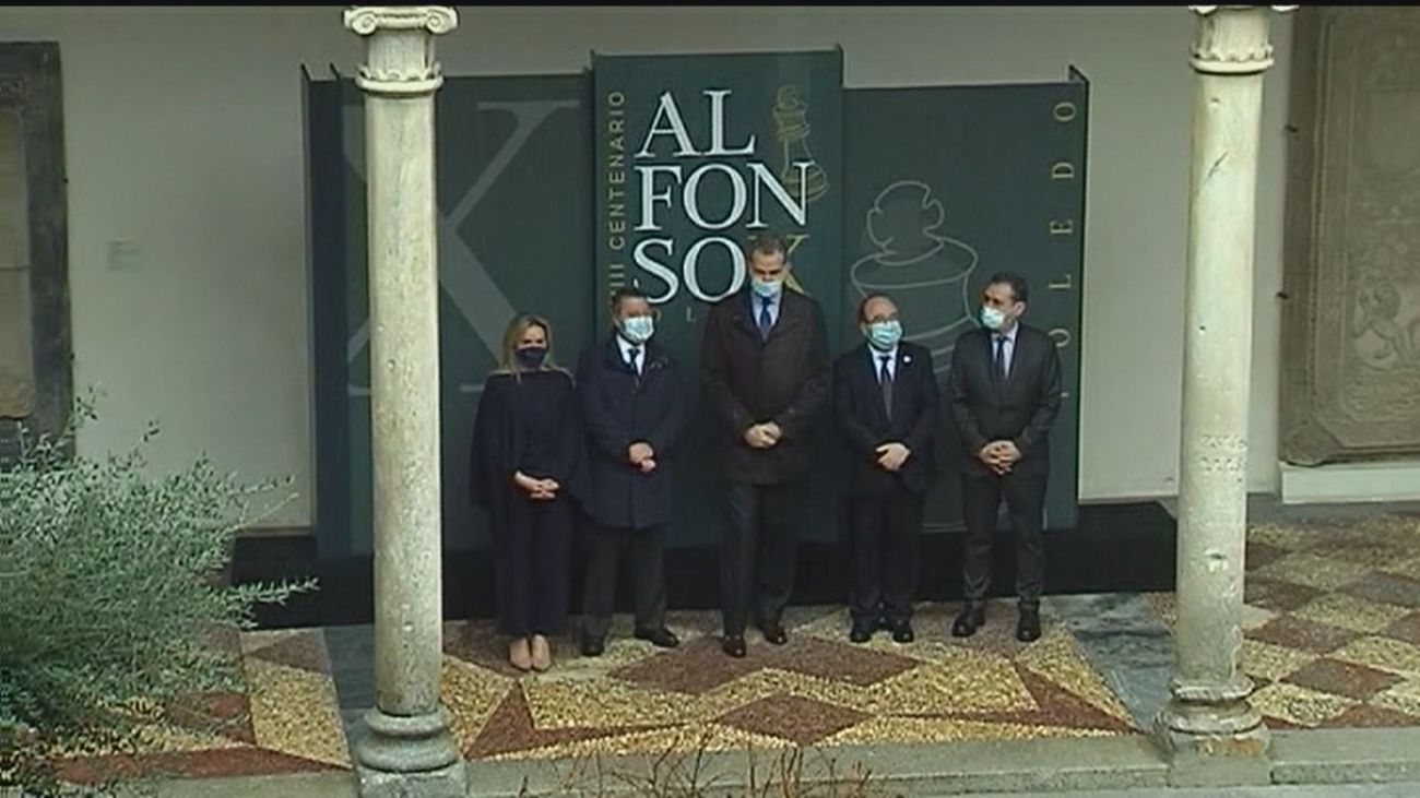 Felipe VI inaugura la exposición "Alfonso X: El legado de un rey precursor"