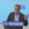 Feijóo: "El Gobierno se está forrando con el incremento de luz y gasolina"