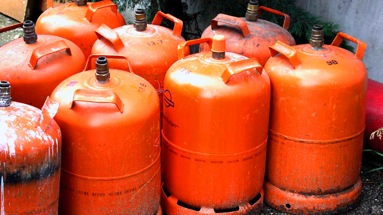 La bombona de butano alcanza su máximo histórico: 18,63 euros