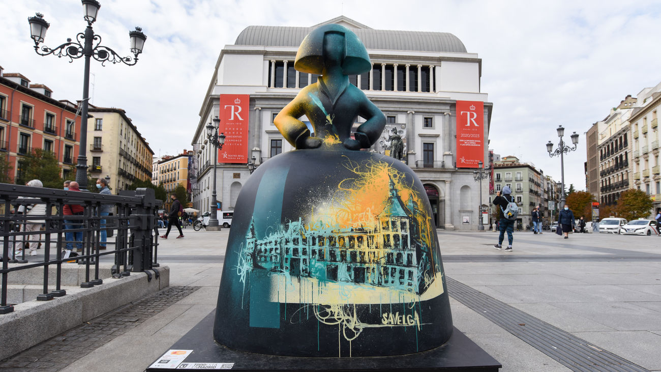 Las 'Meninas' de Madrid recaudan dinero para La Palma