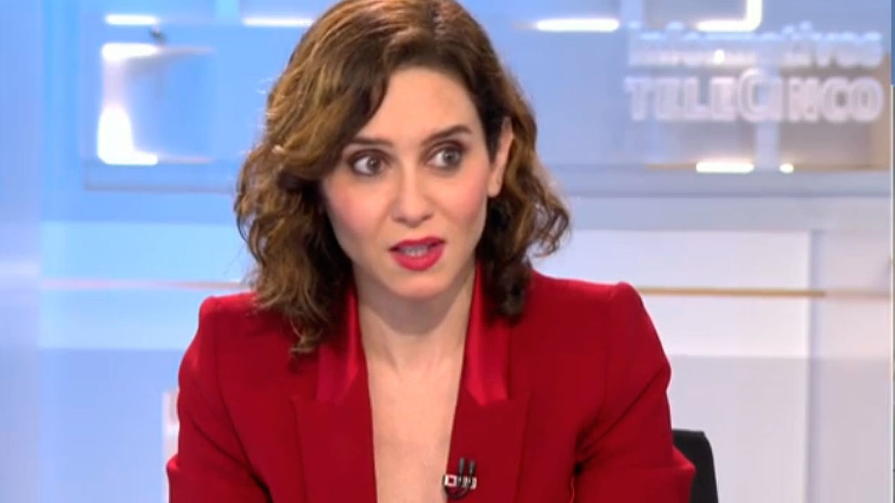 Isabel Díaz Ayuso en Telecinco