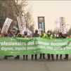 Protesta agraria en Madrid este martes previa a la movilización general del domingo
