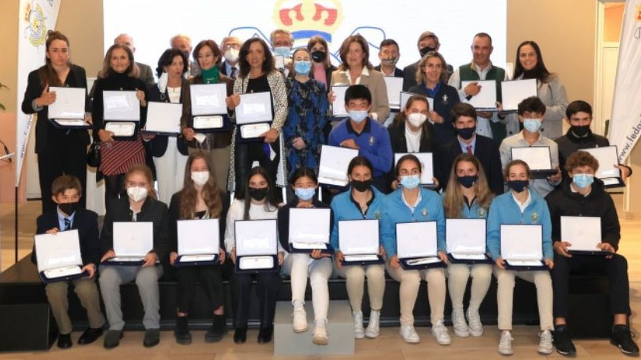 La Gala de Golf de Madrid rinde homenaje a los deportistas más destacados