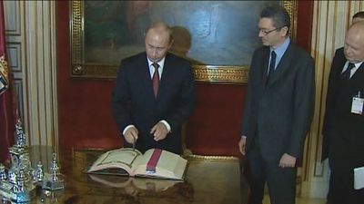 El Ayuntamiento de Madrid “ve razonable” retirar la Llave de la Ciudad a Putin concedida en 2006