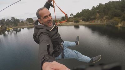 Bienvenidos a la tirolina entre árboles más larga de España. ¡Y está en Guadarrama!