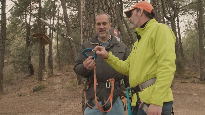 Bienvenidos a la tirolina entre árboles más larga de España. ¡Y está en Guadarrama!