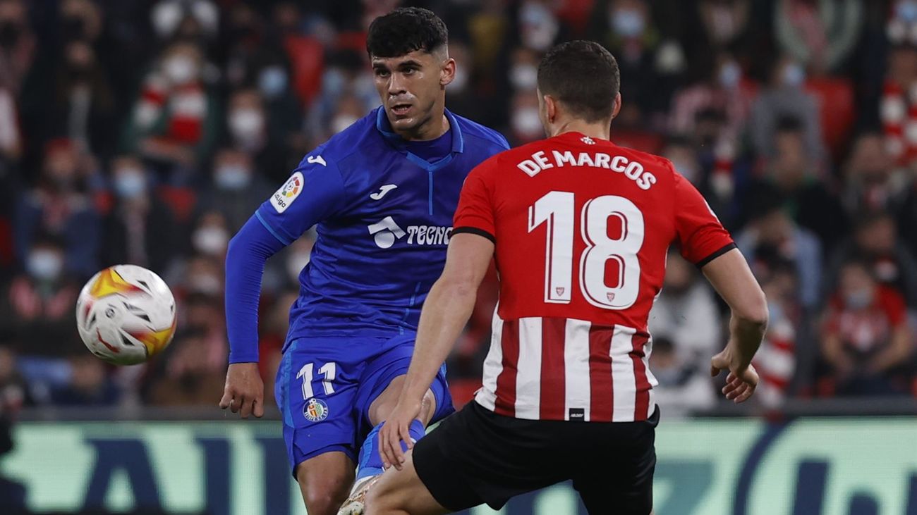 1-1. El Getafe sobrevive al Athletic y al VAR