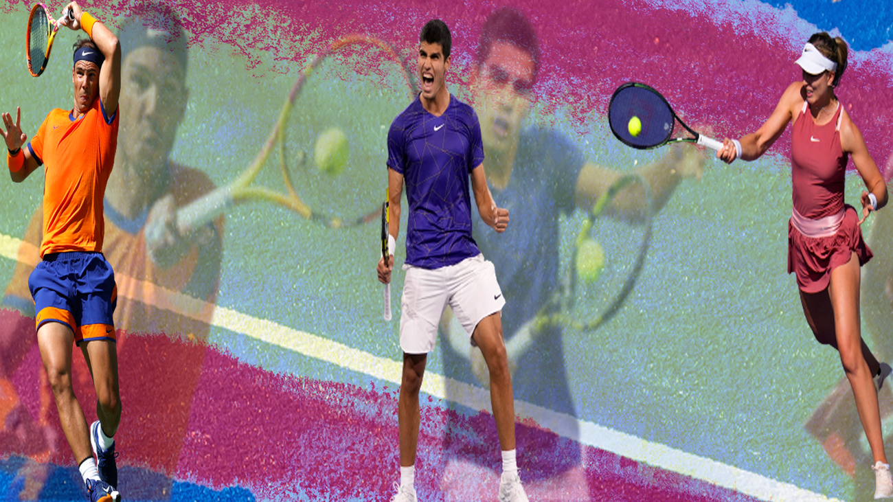 Nadal, Badosa y Alcaraz