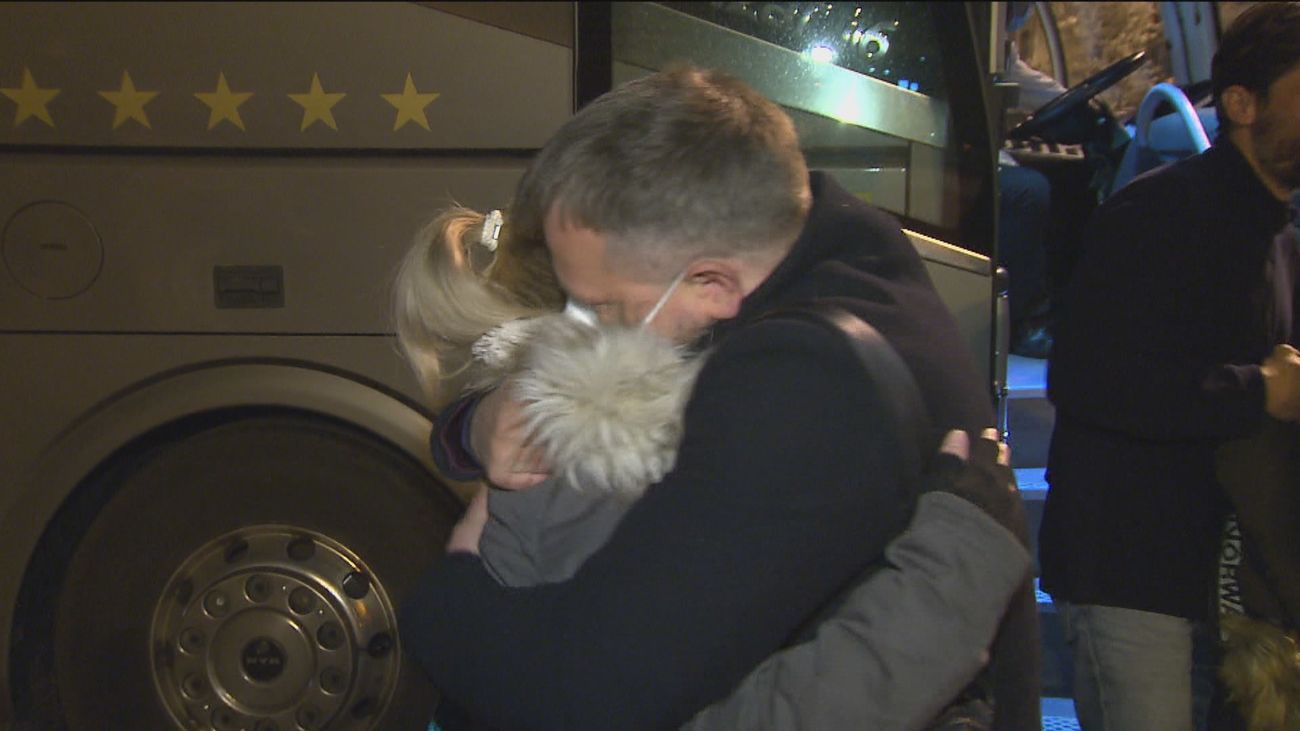 "Gracias, Madrid",  el reencuentro entre dos hermanos ucranianos después de cinco años