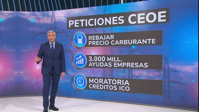 La CEOE propone un plan de choque con rebajas fiscales y de impuestos para bajar el precio de los carburantes