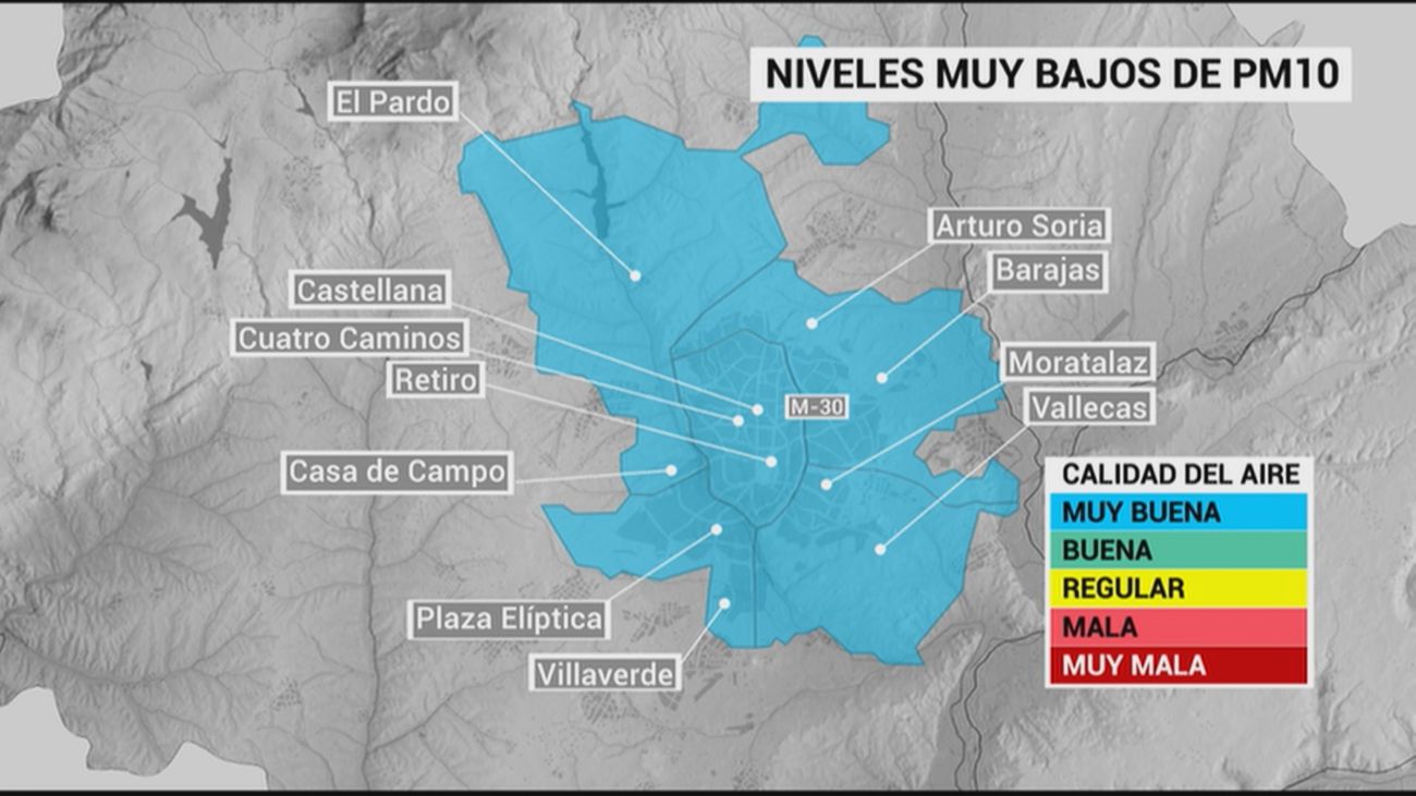 La calima remite tras empeorar la calidad del aire más de tres días en la península