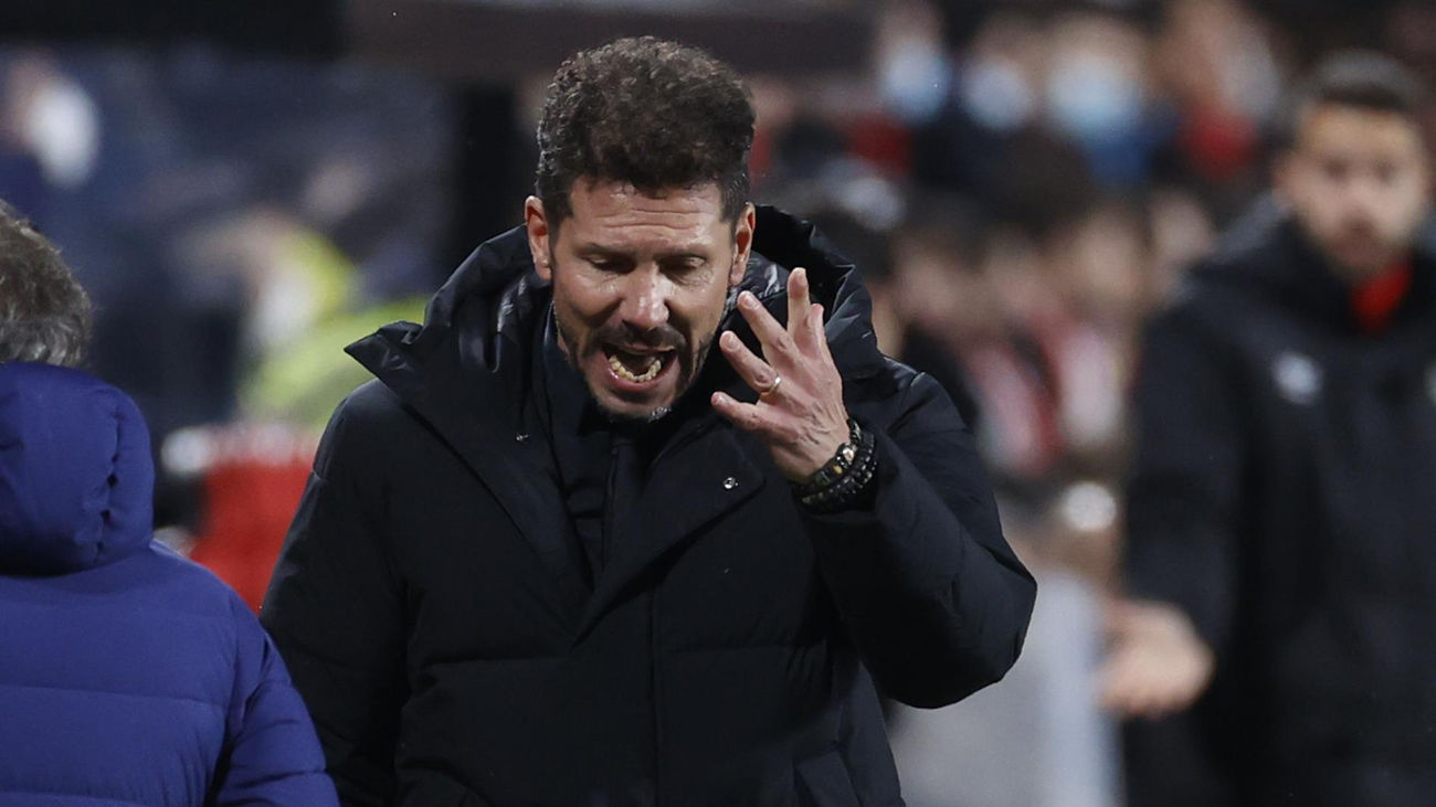 Simeone: "El equipo es muy fuerte cuando trabaja en conjunto"