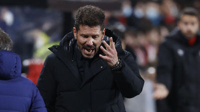 Simeone: "El equipo es muy fuerte cuando trabaja en conjunto"