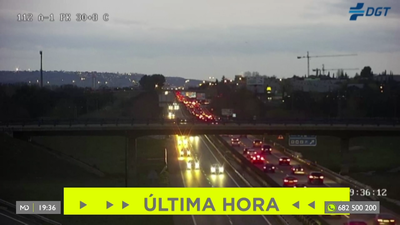 Un accidente en la A-1 a la altura de San Agustín de Guadalix obliga a cortar un carril