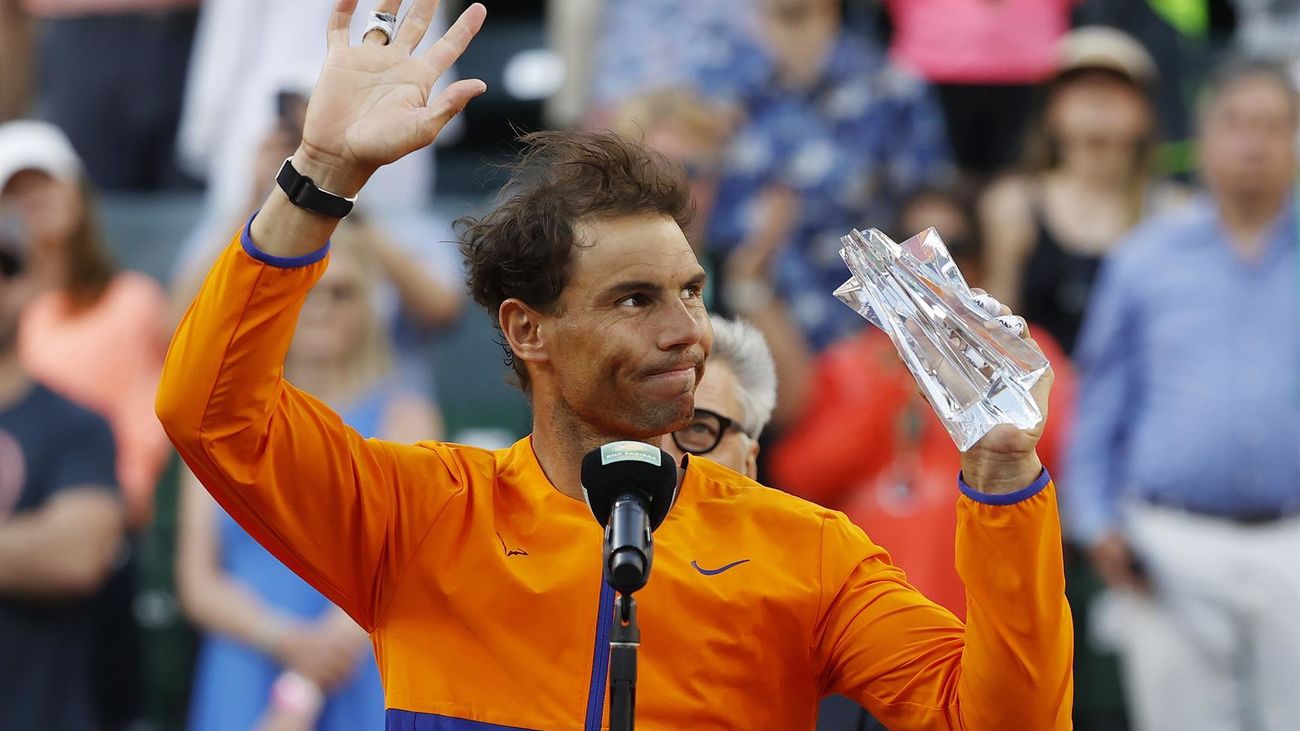 Nadal tras perder la final de Indian Wells: "Me preocupa ahora es qué está pasando en mi pecho"