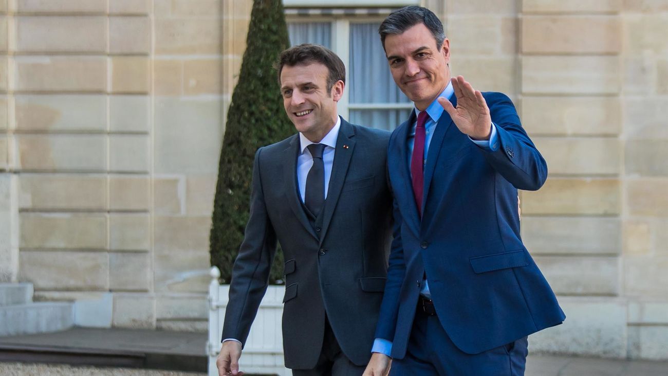 Macron y Pedro Sánchez