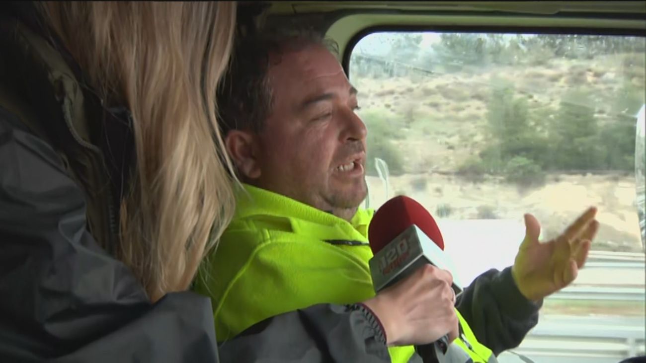 La marcha lenta de los transportistas, desde dentro