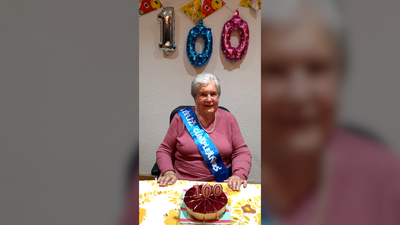 Cumplimos el sueño de Basilia por su 100 cumpleaños: salir en la tele