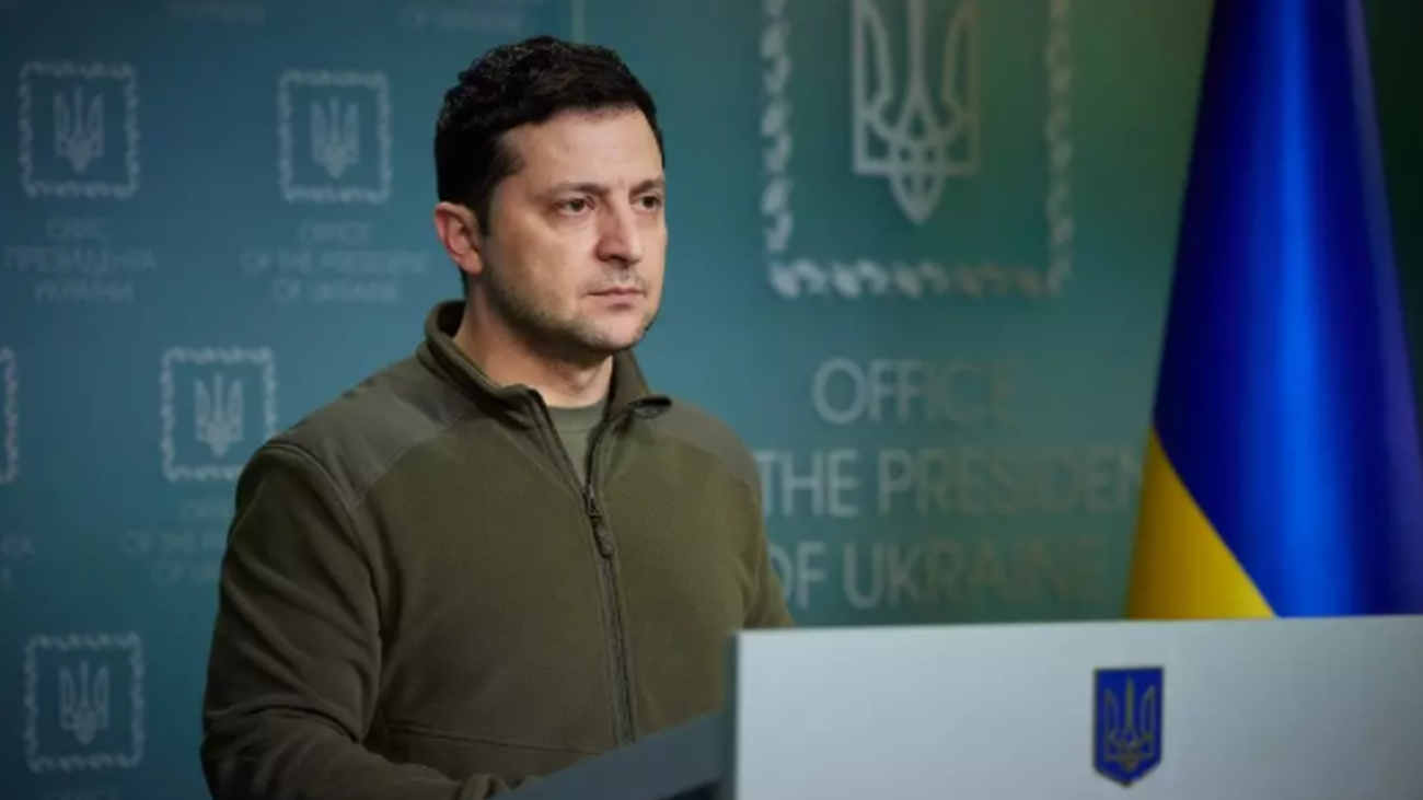 Volodimir Zelenski, presidente de Ucrania