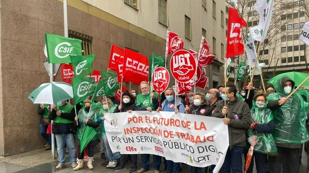 Los inspectores de trabajo se movilizan para denunciar la falta de recursos