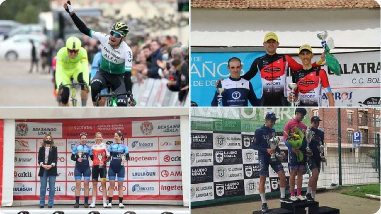 Otro fin de semana con éxitos de los ciclistas madrileños