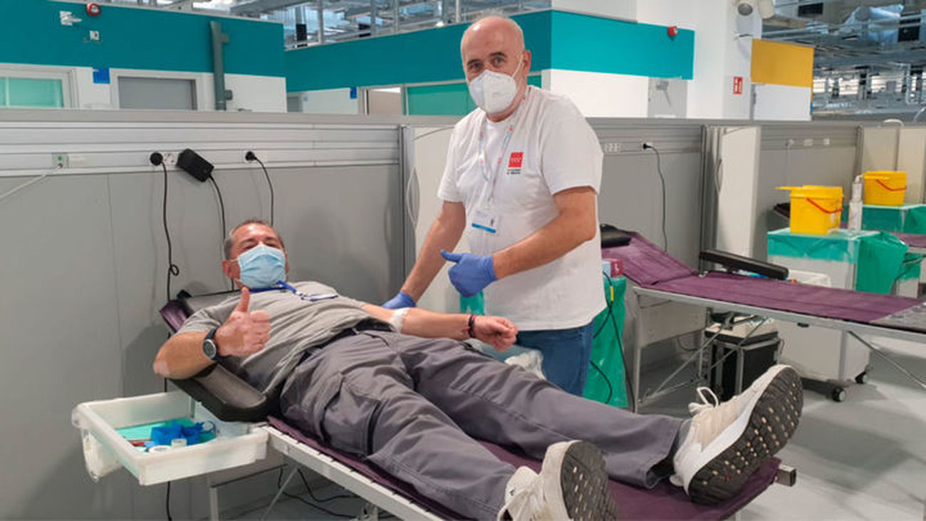 Maratón de donaciones en Fuenlabrada ante el descenso de reservas de algunos grupos sanguíneos  en Madrid