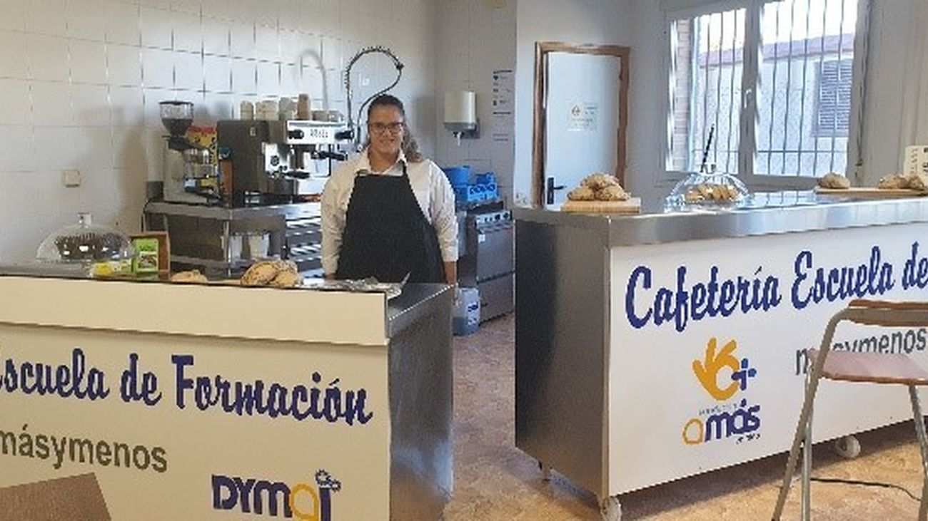 Cafetería-escuela de la Fundación Amás