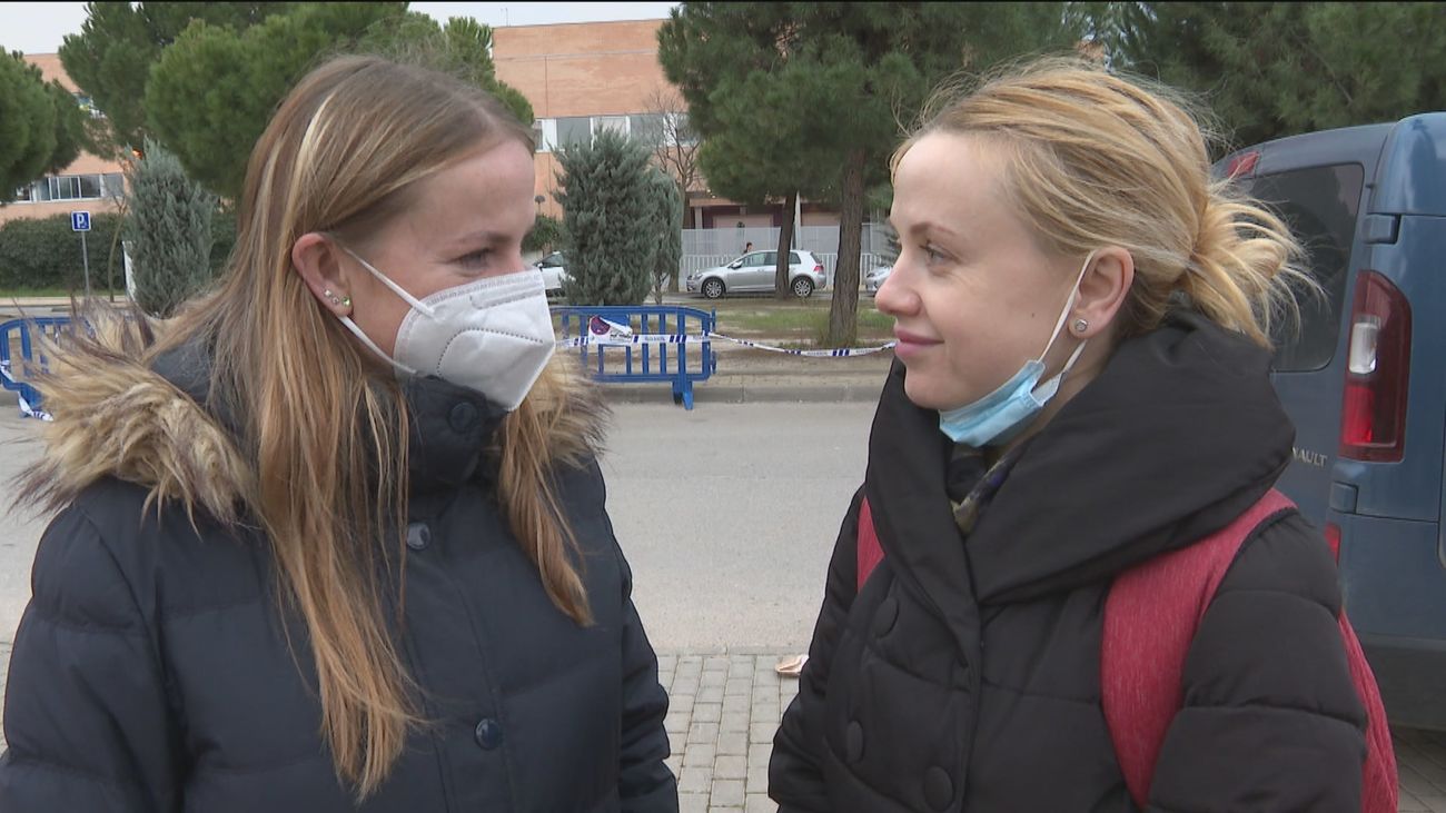 El coraje de Victoria, enfermera ucraniana en el Hospital de Leganés