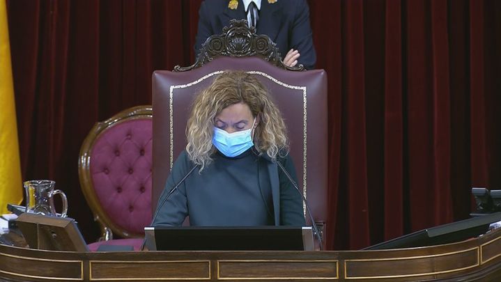 La presidenta del Congreso, Meritxell Batet / TELEMADRID