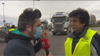 El 60% de los transportistas en paro está en quiebra técnica