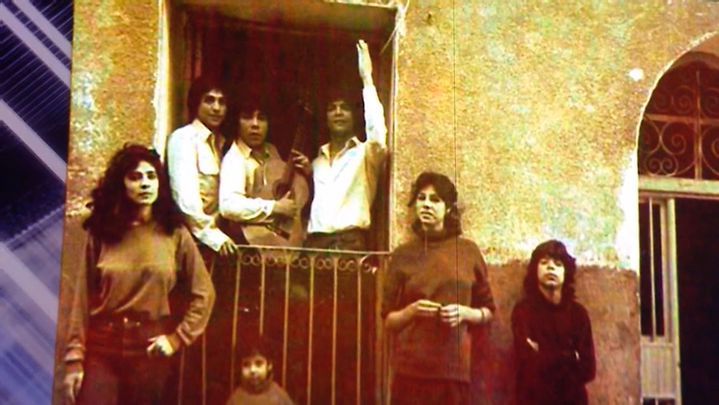 Un momento de la infancia de las hermanas Salazar / Telemadrid