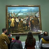 Personas en riesgo de vulnerabilidad visitan el Museo del Prado