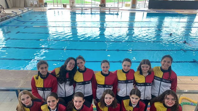 Sincro Retiro, medalla de bronce en el Campeonato de España infantil
