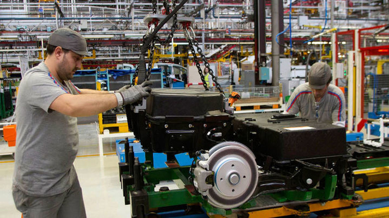 La producción industrial en Madrid sube un 24,8% en enero