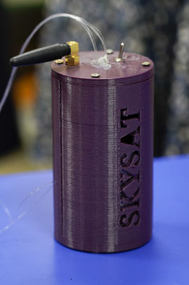 Una de las sondas espaciales diseñadas por estudiantes de Móstoles / AYTO MÓSTOLES