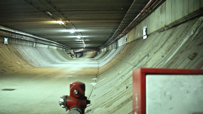Las galerías de emergencia escondidas bajo los túneles de la M-30