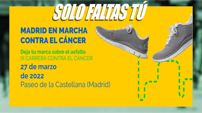 Beatriz y Armando debutan en la carrera 'Madrid corre contra el cáncer'