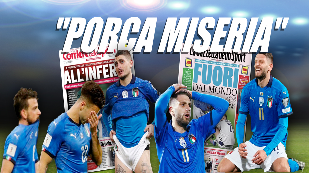 Italia, del éxito europeo al batacazo mundial