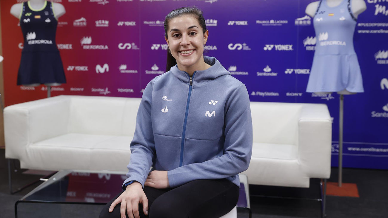 Carolina Marín volverá a competir en el Europeo de bádminton en Madrid