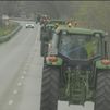 Marcha lenta de tractores por la M-404 por la "brutal subida" de los costes agrarios