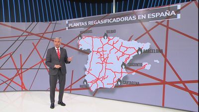 España cuenta con 6 plantas regasificadoras, necesarias para distribuir el gas a Europa