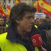 Directo: gran manifestación en Madrid de los transportistas
