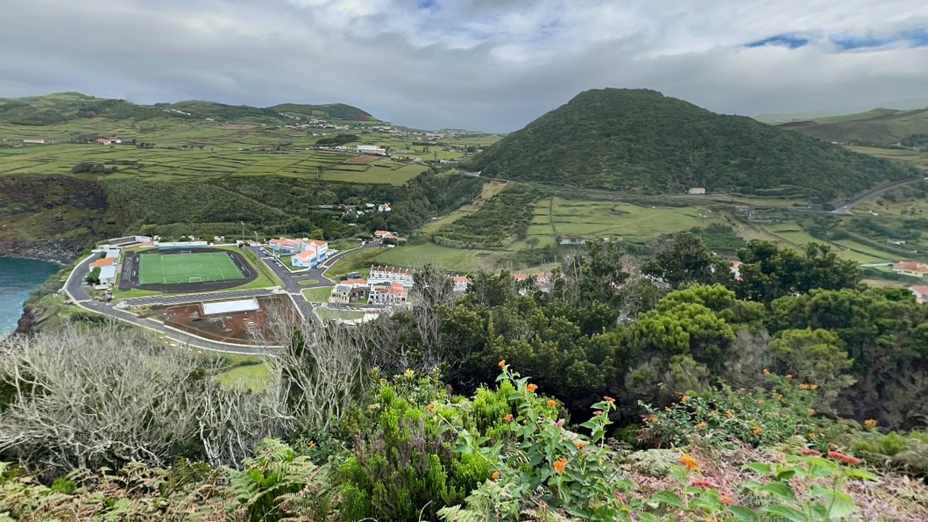Vista del concejo de Vela, en Azores, donde se ha registrado el mayor número de seísmos