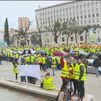 Directo: gran manifestación en Madrid de los transportistas