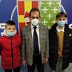 El Getafe se vuelca con Igor y Alejandro, dos niños que huyen de la guerra